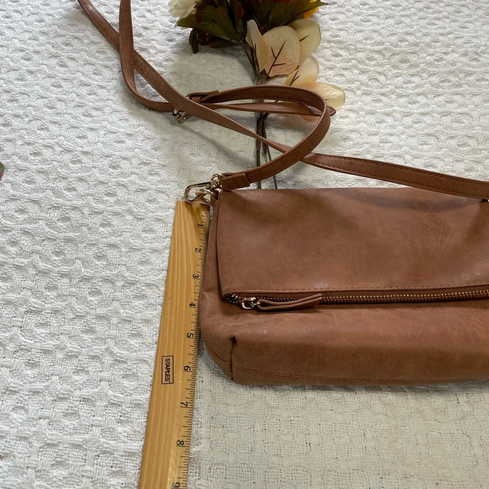 Elegant‎ Tan Crossbody Bag